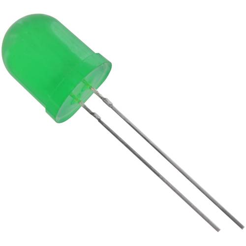 TRU COMPONENTS 1573765 LED bedrahtet Grün Rund 10 mm 330 mcd 50 ° 20 mA 2.1 V