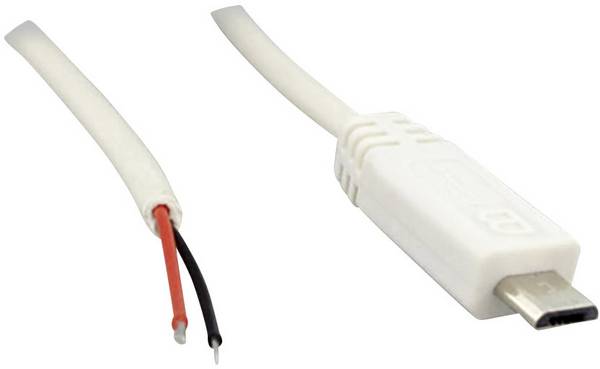 Stecker, gerade Micro USB-B Stecker TC-2524012 TRU COMPONENTS Inhalt: 100 St.