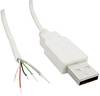 USB A Stecker 2.0 mit offenem Kabelende USB A Stecker 2.0 1582674 TRU COMPONENTS Inhalt: 1 St.