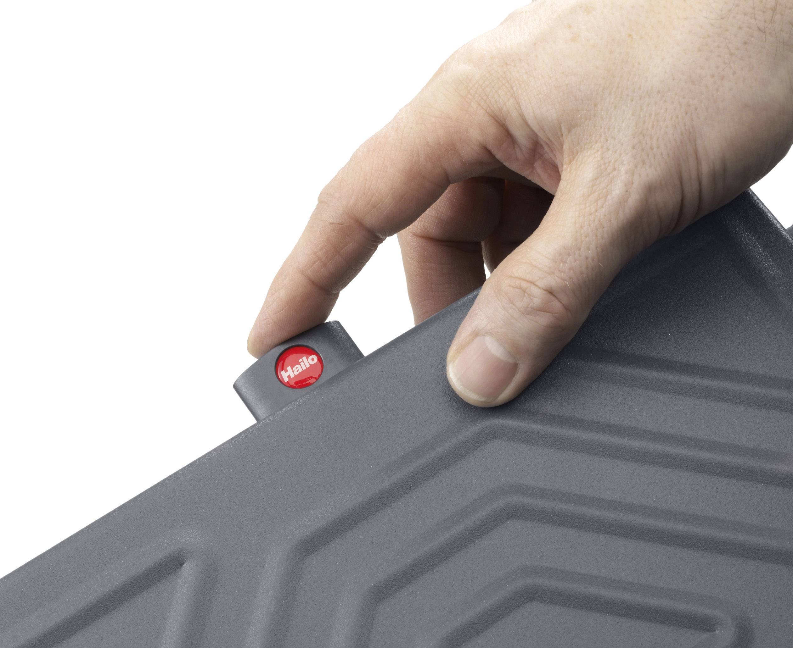 Stufenstehleiter 5 Stufen Alu.Gesamt-H.1850mm Trgf.225kg HAILO-7