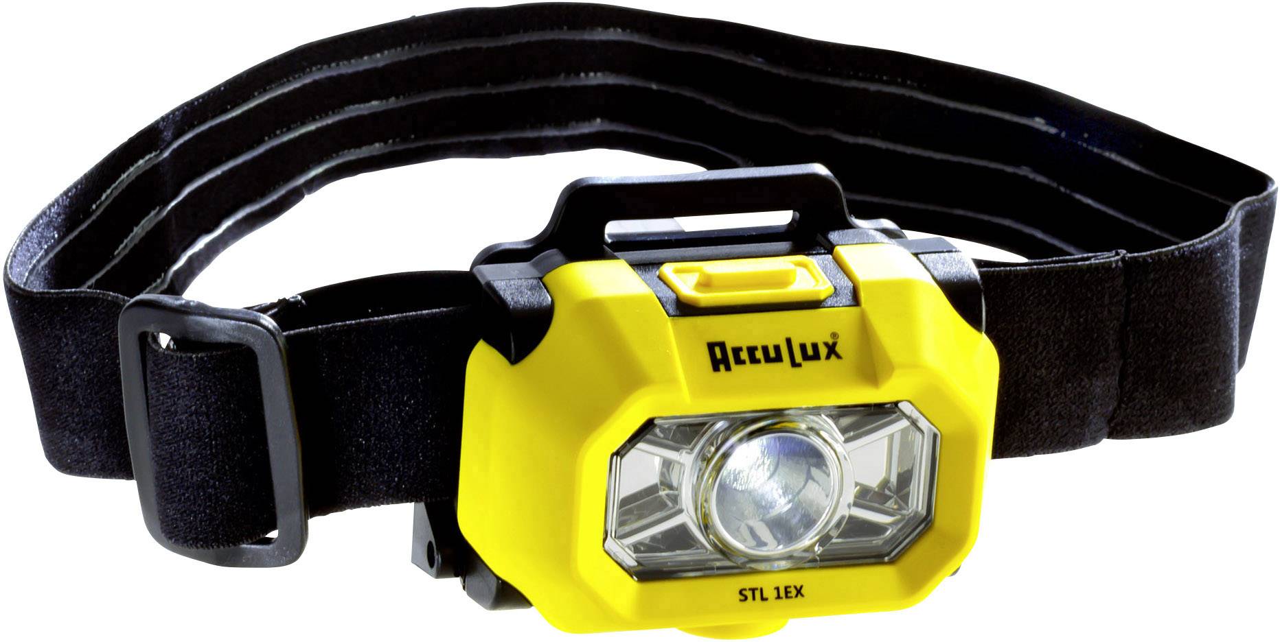 ACCULUX Stirnlampe Für EX-Zonen: 0 CREE LED DEMKO 14 ATEX 1354X DS 14 13 h Gelb-Schwarz