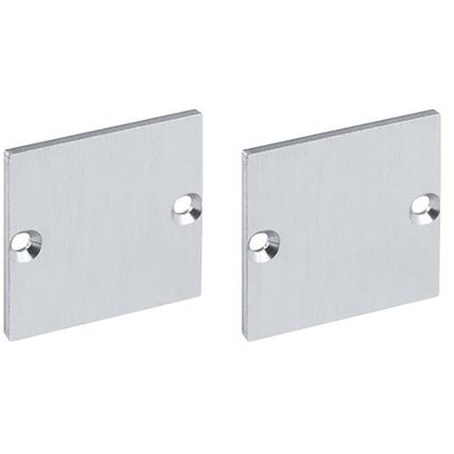 Barthelme 62399827 62399827 Endkappen-Set Kunststoff (L x B x H) 30 x 2 x 30 mm 1 Paar
