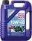 Blauer 5-Liter-Kanister Liqui Moly Marine 4T-Motoröl 10W-40. Geeignet für Benzin- und Dieselmotoren, Turbo geeignet. Made in Germany.