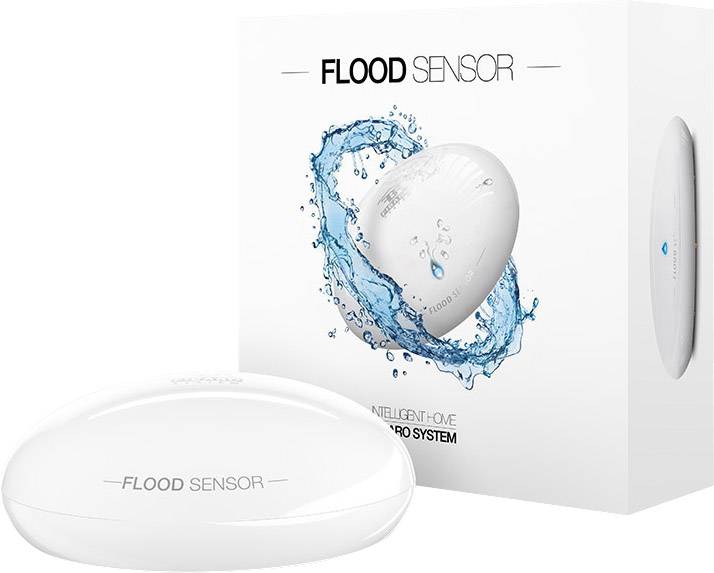 Z-Wave Flutsensor mit Temperatursensor...-0