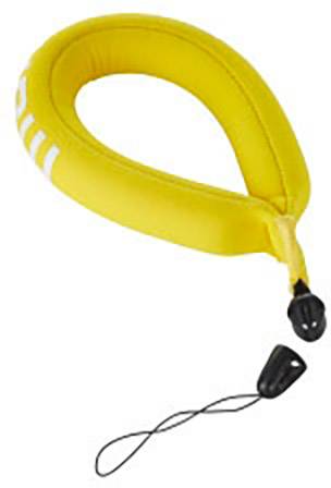 GOPRO Auftriebshilfe Aufriebshaltegurt für gelb 21279 Passend für=GoPro, Sony Actioncams, Actioncams