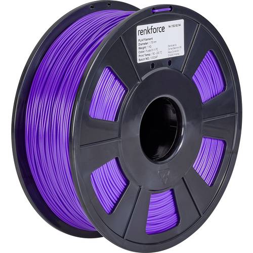 Thumbnail - Renkforce RF-4511210 Filament PLA 1.75 mm 1000 g Purple 1 St.