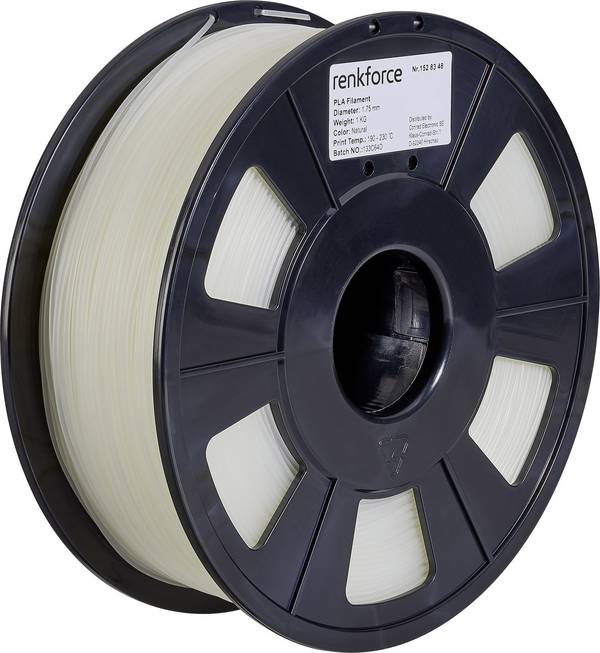 Renkforce RF-4511200  Filament PLA Pro  1.75 mm 1000 g Transparent  1 St.