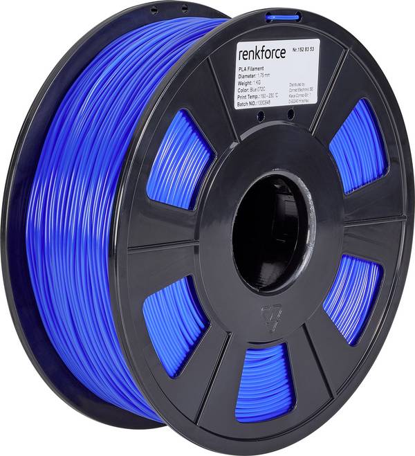 Renkforce RF-4511194 Filament PLA Pro 1.75 mm 1000 g Blue 1 St.