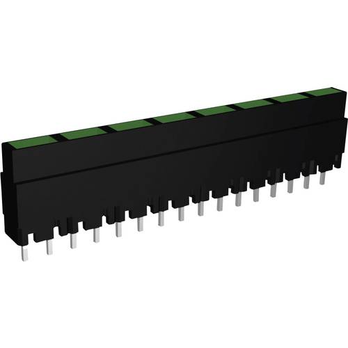Signal Construct ZALS 082 LED-Reihe 8fach Grün (L x B x H) 40.8 x 3.7 x 9 mm