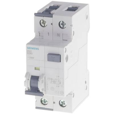 Siemens 5SU1354-4KK10 FI-Schutzschalter/Leitungsschutzschalter    2polig 10 A 0.03 A 230 V
