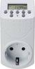 Sygonix SY-5045300 Steckdosen-Timer digital Wochenprogramm 1800 W IP20 Countdown-Funktion, Zufallsfunktion