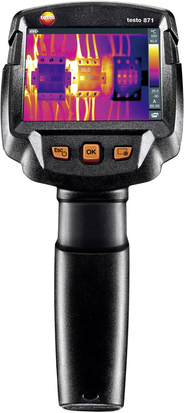 testo 871 Wärmebildkamera -30 bis +650 °C 240 x 180 Pixel 9 Hz-1