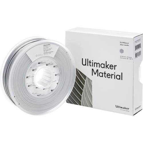 UltiMaker PLA - M0751 Silver Metallic 750 - 211399 Filament PLA 2.85 mm 750 g Silber (metallic) 1 St.