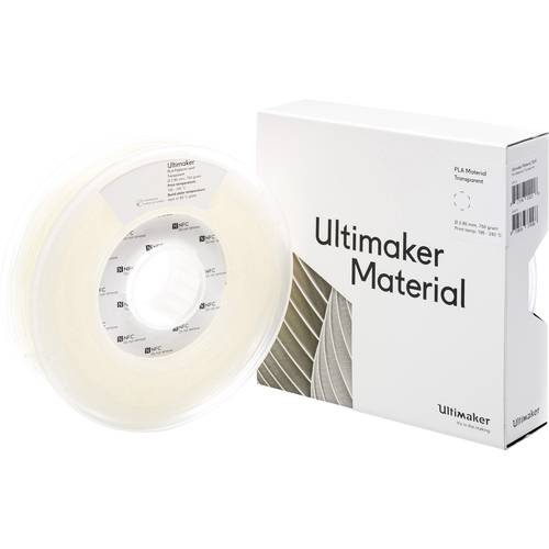 UltiMaker PLA - M0751 Transparent 750 - 211399 Filament PLA 2.85 mm 750 g Transparent 1 St.