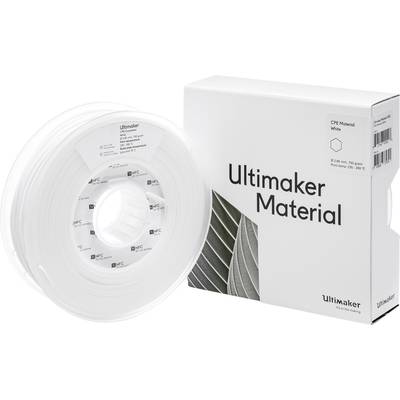 Ultimaker CPE - M0188 White 750 - 201273  Filament CPE  2.85 mm 750 g Weiß  1 St.