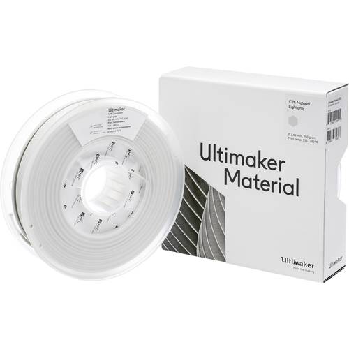 UltiMaker CPE - M0188 Light Gray 750 - 201273 Filament CPE 2.85 mm 750 g Hellgrau 1 St.