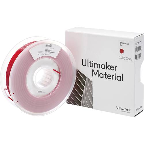UltiMaker CPE - M0188 Red 750 - 201273 Filament CPE 2.85 mm 750 g Rot 1 St.