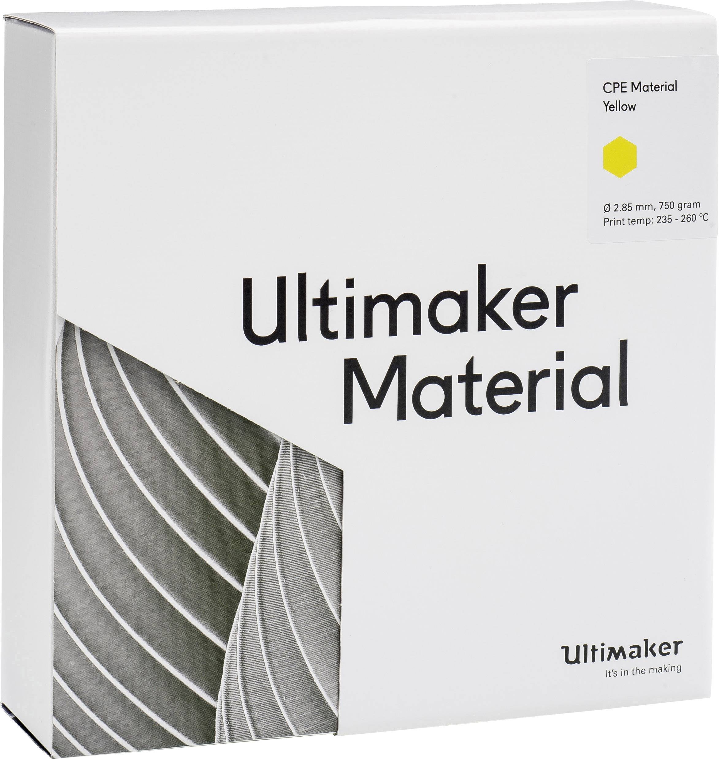 UltiMaker CPE - M0188 Yellow 750 - 201273 Filament CPE 2.85 mm 750 g Gelb 1 St.-3