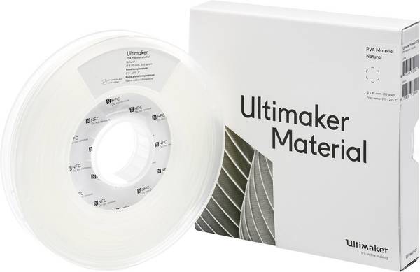UltiMaker PVA - M0952 Natural 350 - 206127  Filament PVA  2.85 mm 350 g Transparent  1 St.