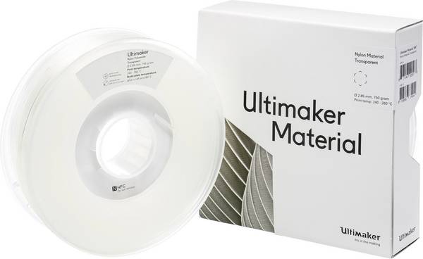 UltiMaker Filament  PA (Polyamid)  2.85 mm Transparent 750 g