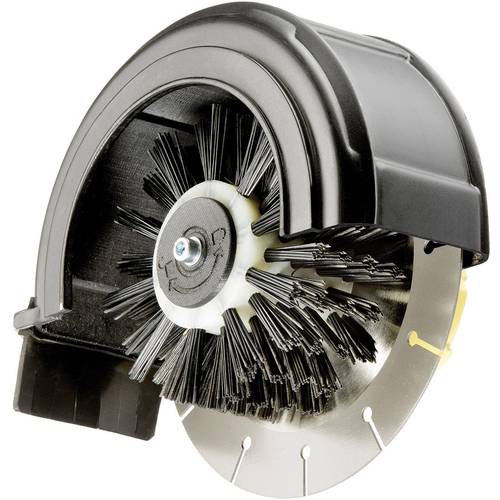 Gloria Haus und Garten 728964.0000 Cut&Brush 2-in-1 edge trimmer Kantenschneider-Bürsten-Aufsatz Nylon, Federstahl