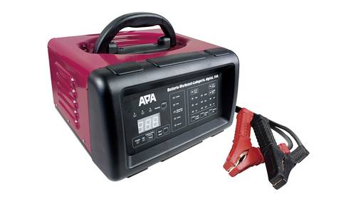 APA Batterieladegerät 6/12V Batterieerhaltungsgerät Mikroprozessor