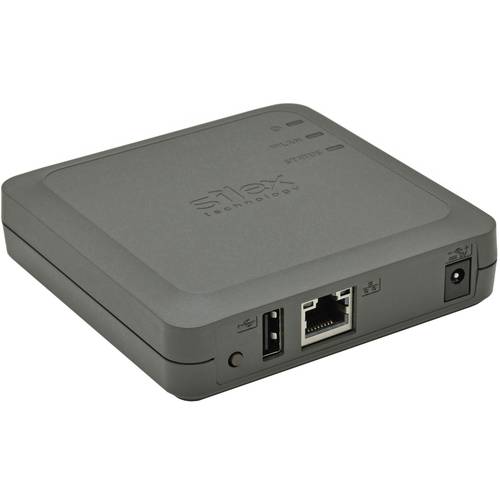 Silex Technology DS-520AN WLAN USB Server LAN (10/100/1000 MBit/s), USB-A (USB 2.0), WLAN 802.11 b/g/n/a