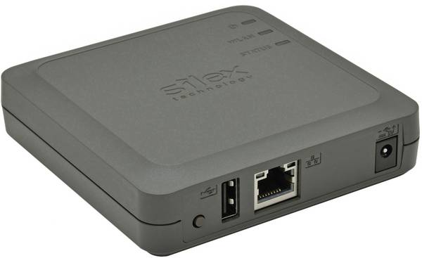 Silex Technology DS-520AN WLAN USB Server Gigabit-LAN (1 Gbit/s), USB-A (USB 2.0), Wi-Fi 4 (802.11n)