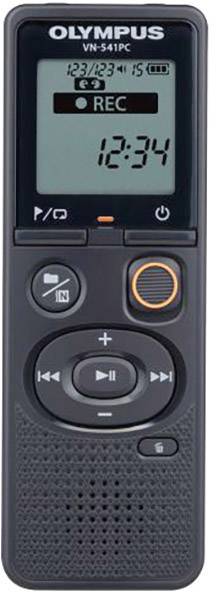 Olympus VN-541PC Digitales Diktiergerät Aufzeichnungsdauer (max.) 2080 h Schwarz Geräuschunterdrückung-2