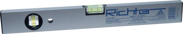 Richter 9010910 Leichtmetall-Wasserwaage 800 mm 0.5 mm/m