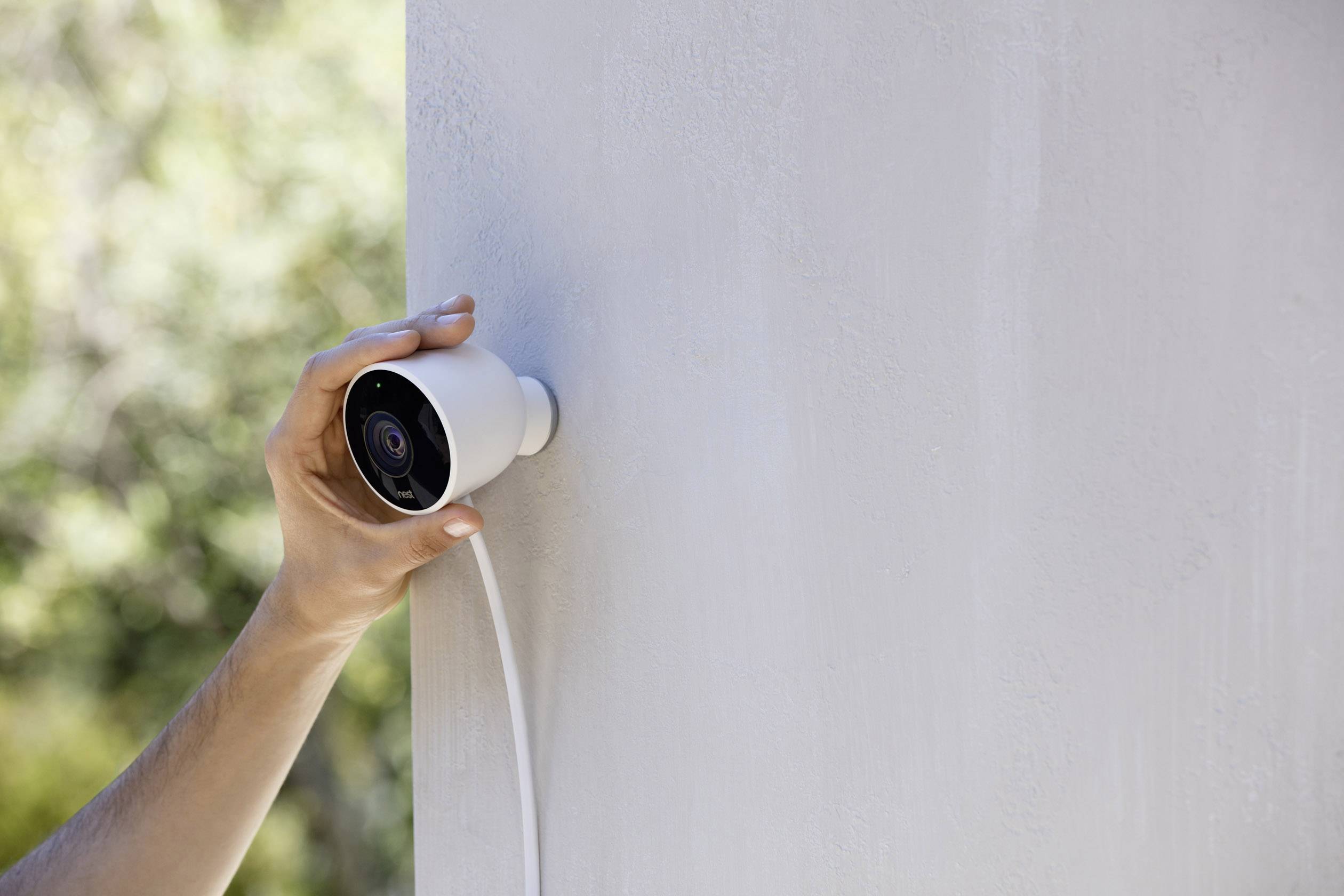 Nest Cam Outdoor - Netzwerk-Überwachungskamera - Außenbereich - wetterfest - Farbe (Tag&Nacht) - 3 MP-3