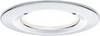 Paulmann Coin LED-Bad-Einbauleuchte 3er Set 20.4 W IP44 Chrom