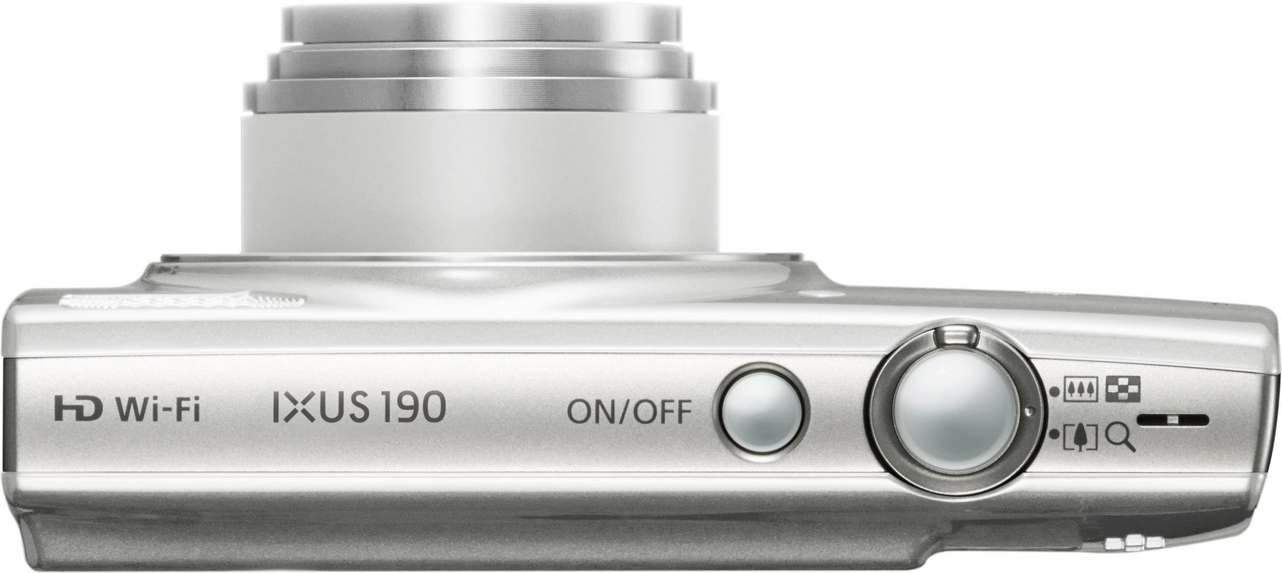 Canon IXUS 190 Digitalkamera 20 Megapixel Opt. Zoom: 10 x Silber