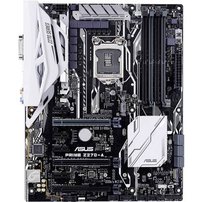 Asus PRIME Z270-A Mainboard Sockel (PC) Intel® 1151 Formfaktor (Details) ATX Mainboard-Chipsatz Intel® Z270