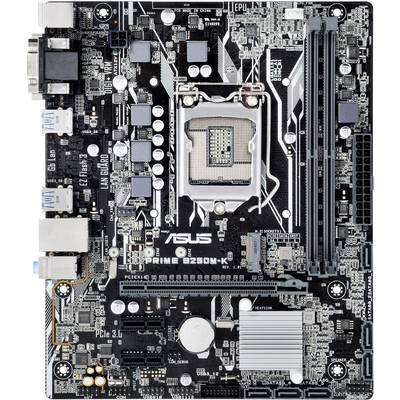 Asus PRIME B250M-K Mainboard Sockel (PC) Intel® 1151 Formfaktor (Details) Mini-ATX Mainboard-Chipsatz Intel® B250