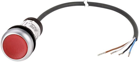 Eaton 185587 C22-DL-R-K01-24-P62 Drucktaster flach Rot 1 St.