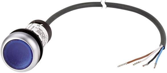 Eaton 185585 C22-DL-B-K10-24-P62 Drucktaster flach Blau 1 St.