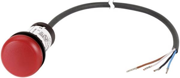 Eaton C22-L-R-24-P62 Meldeleuchte flach Rot 24 V DC/AC 1 St. Piece