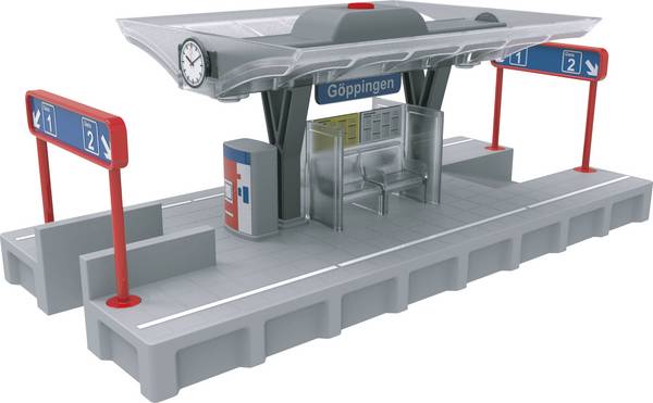 Märklin World 72213 H0 Bahnsteig mit Lichtfunktion