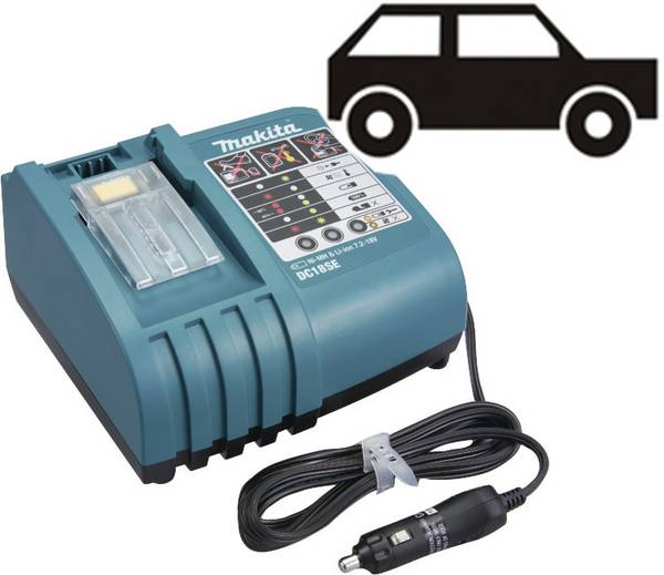 Makita DC18SE Akkupack-Ladegerät 194621-9 inkl. Ladestand-Anzeige