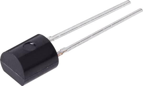 Infineon Technologies KTY 11-5 KTY 11-5 Temperatursensor -50 bis +150 °C 1970 Ω TO-92 mini radial bedrahtet
