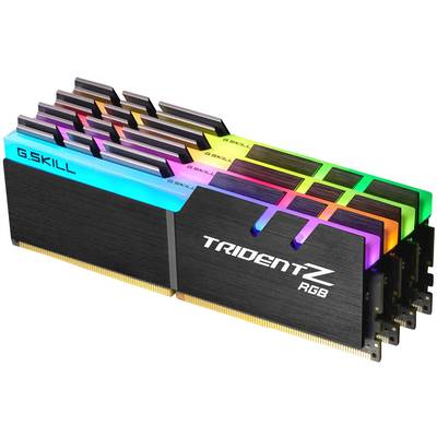 G.Skill TridentZ RGB PC-Arbeitsspeicher Kit   DDR4 32 GB 4 x 8 GB Non-ECC 3600 MHz 288pin DIMM CL16-16-16-36 F4-3600C16Q