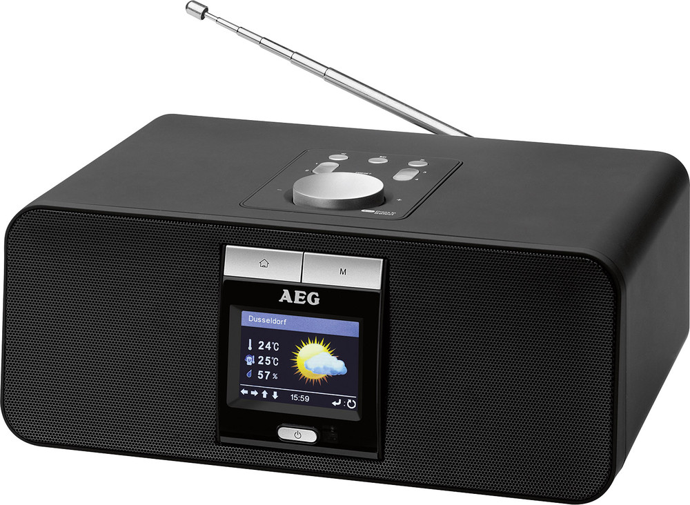 Tischradio AEG IR 4468 BT Bluetooth®, USB, UKW