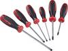 TOOLCRAFT Werkstatt Schraubendreher-Set 6teilig Schlitz, Kreuzschlitz Phillips