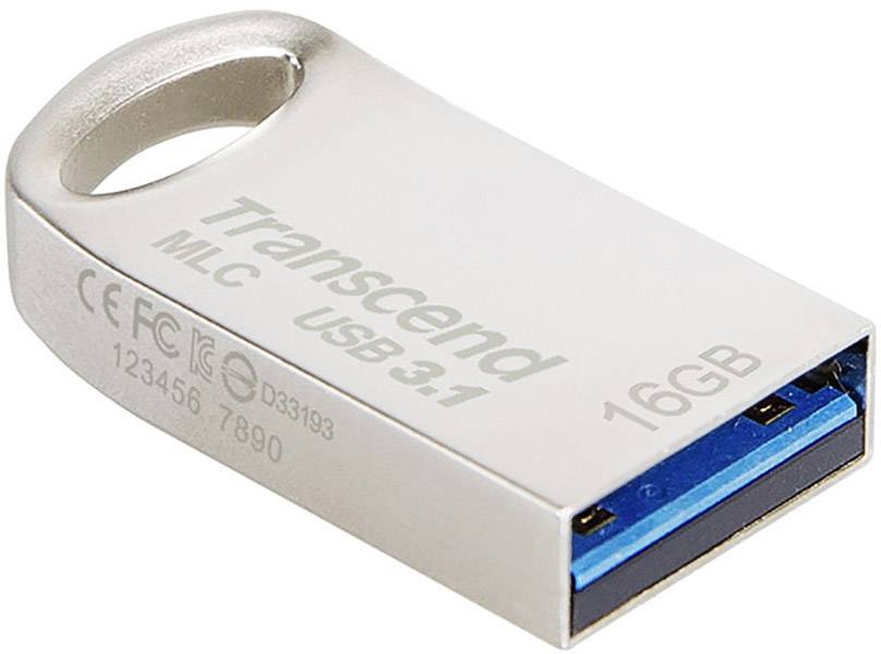 TRANSCEND 16GB JETFLASH 720 SILVER