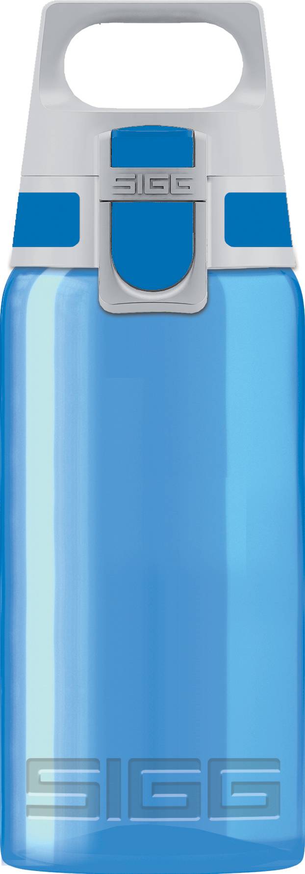 SIGG VIVA ONE Blue Kinder Trinkflasche (0.5 L), schadstofffreie Kinderflasche mit