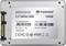 'Silberne SSD-Festplatte von Transcend, Modell SSD230S mit 2.5" SATA3 Schnittstelle und 128GB Speicherkapazität.'