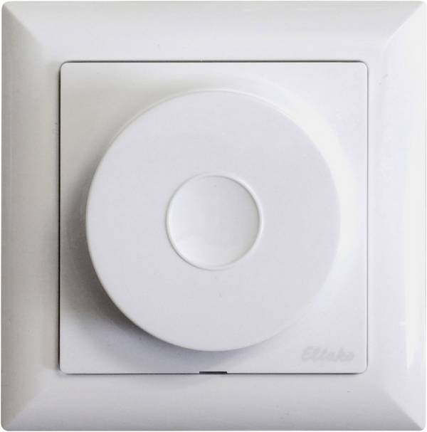 Eltako 61100880 Unterputz Dimmer Geeignet für Leuchtmittel: LED-Lampe, Halogenlampe, Glühlampe, Energiesparlampe Reinweiß