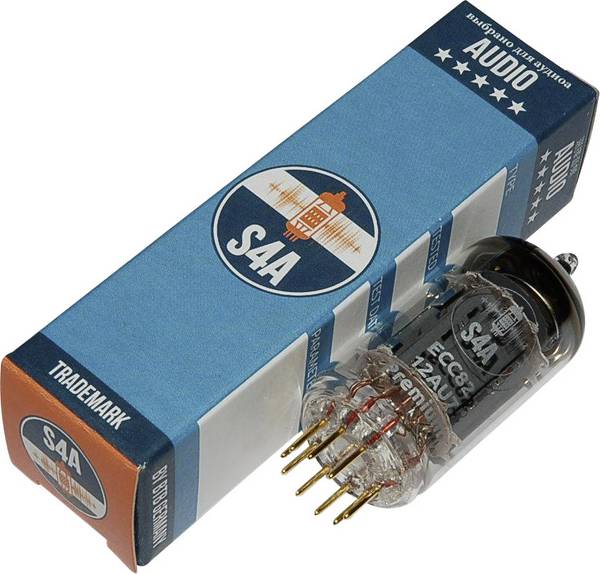 BTB Vertrieb ECC82 S4A Premium Elektronenröhre Selektiert für Audio & Studio Doppeltriode Polzahl: 9 Sockel: Noval Inhalt 1 St.