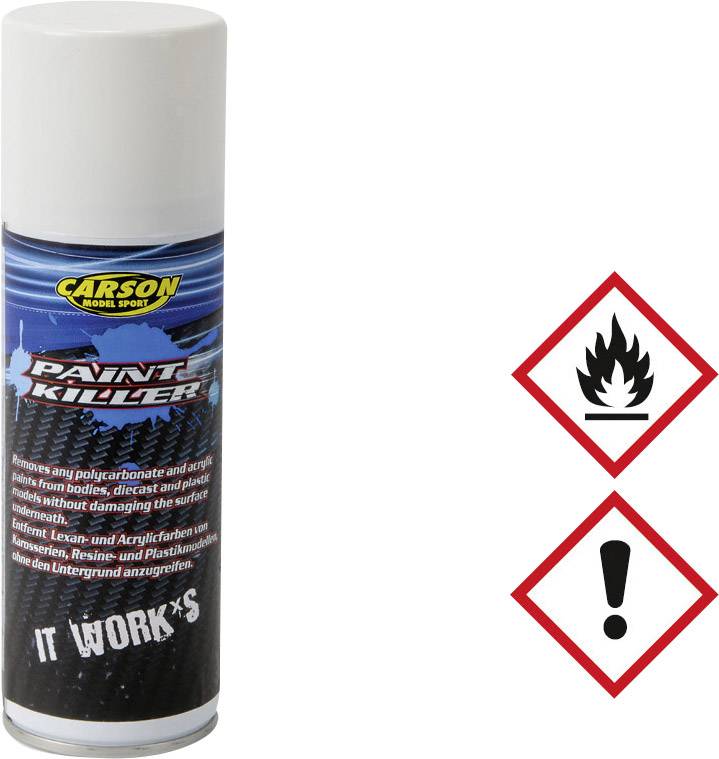 Carson Modellsport 500908141 Lackentferner Spraydose Inhalt 200 ml-1